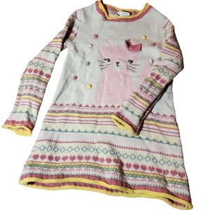 4T Cynthia Rowley Cat Sweater Dress